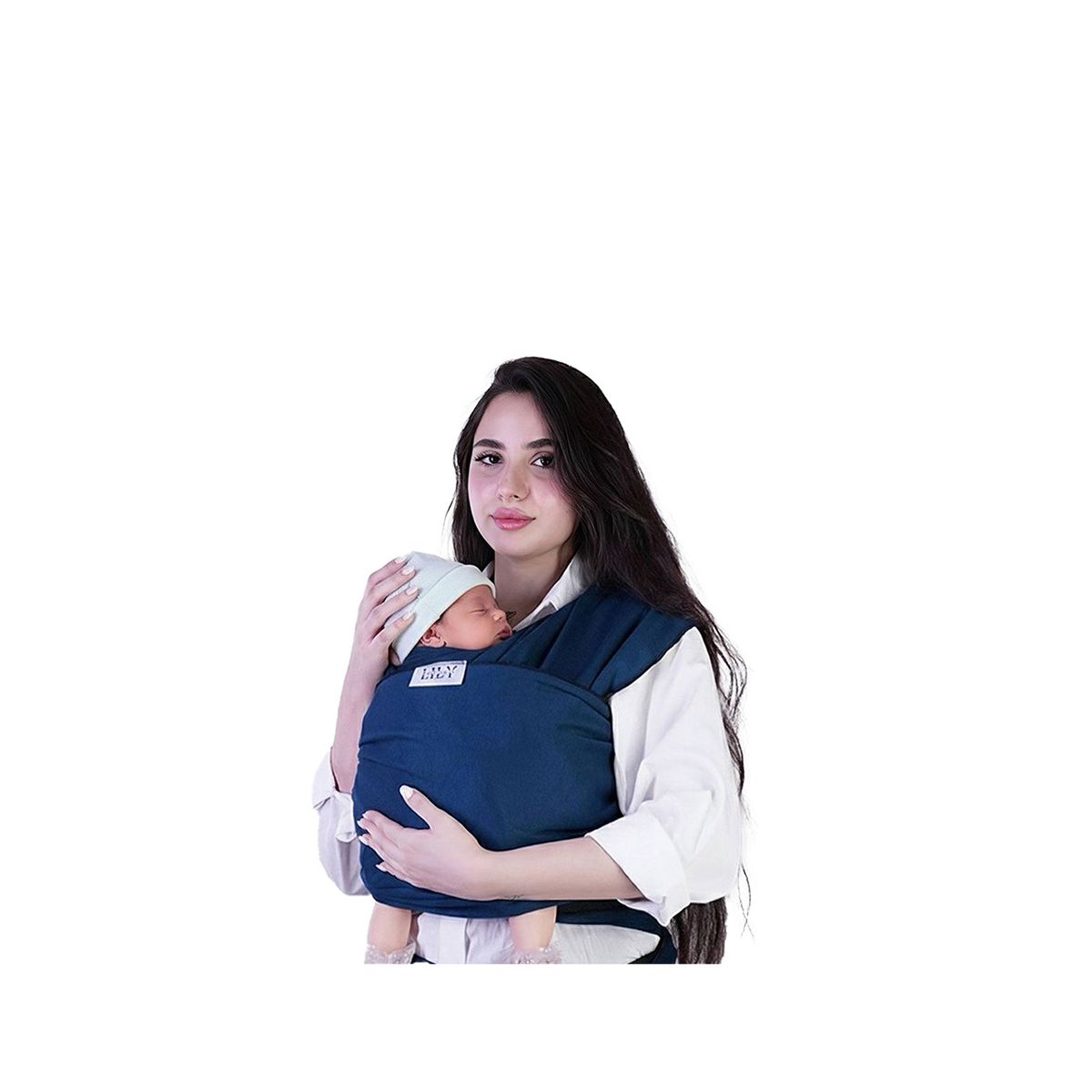 Lily Baby Wrap - carry blue