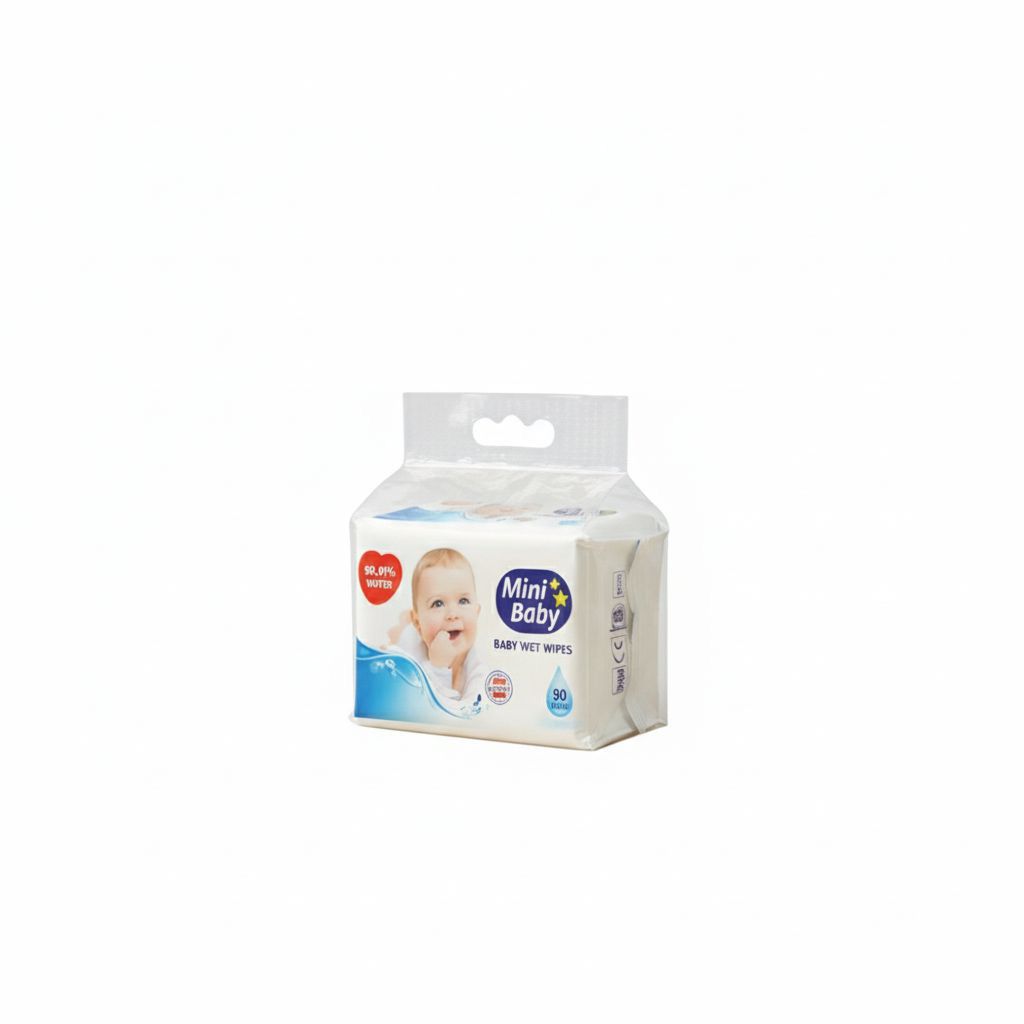 Mini Baby - Baby Wet Wipes - 3Pack