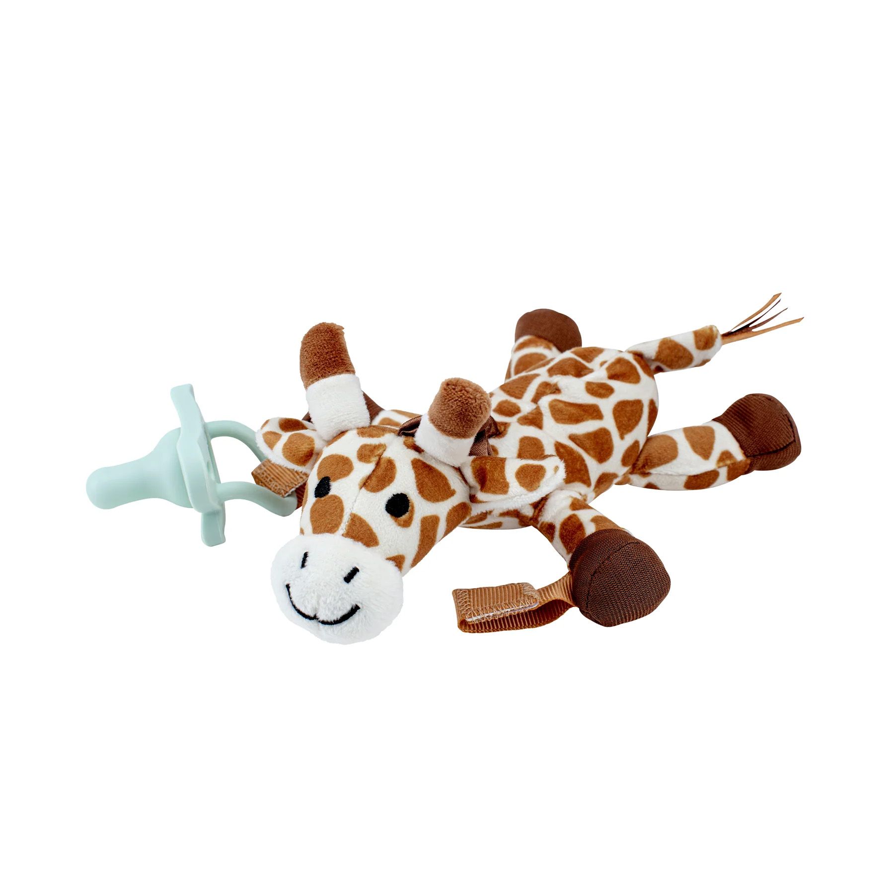 Dr.Brown’s - Happy Paci Lovey Pacifier & Teether Holder 12-0 months - Giraffe
