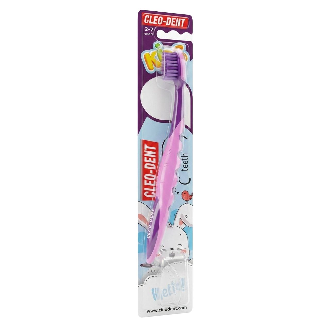 Cleo-Dent - Toothbrush Kids Hello - 2-7y - Purple