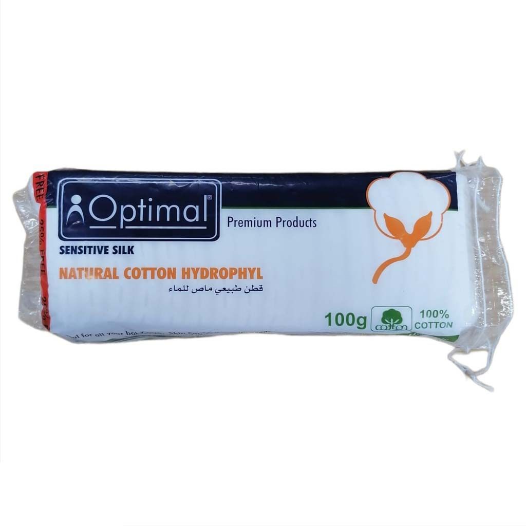 Optimal - Natural Hydrophilic Cotton - 50g