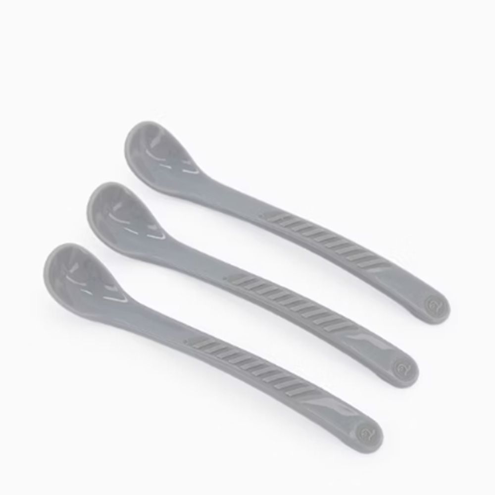 Twistshake - Feeding Spoon +4 months 3 pcs - Gray