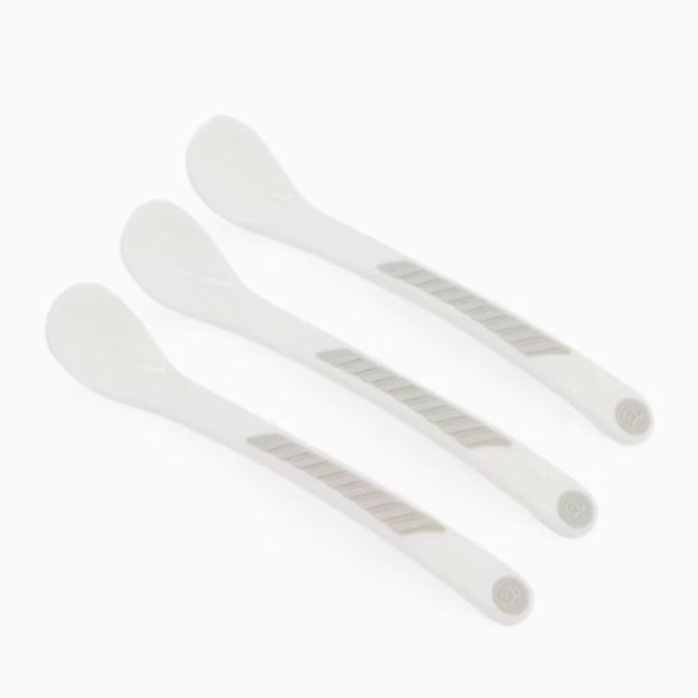 Twistshake - Feeding Spoon +4m - 3 pcs - White