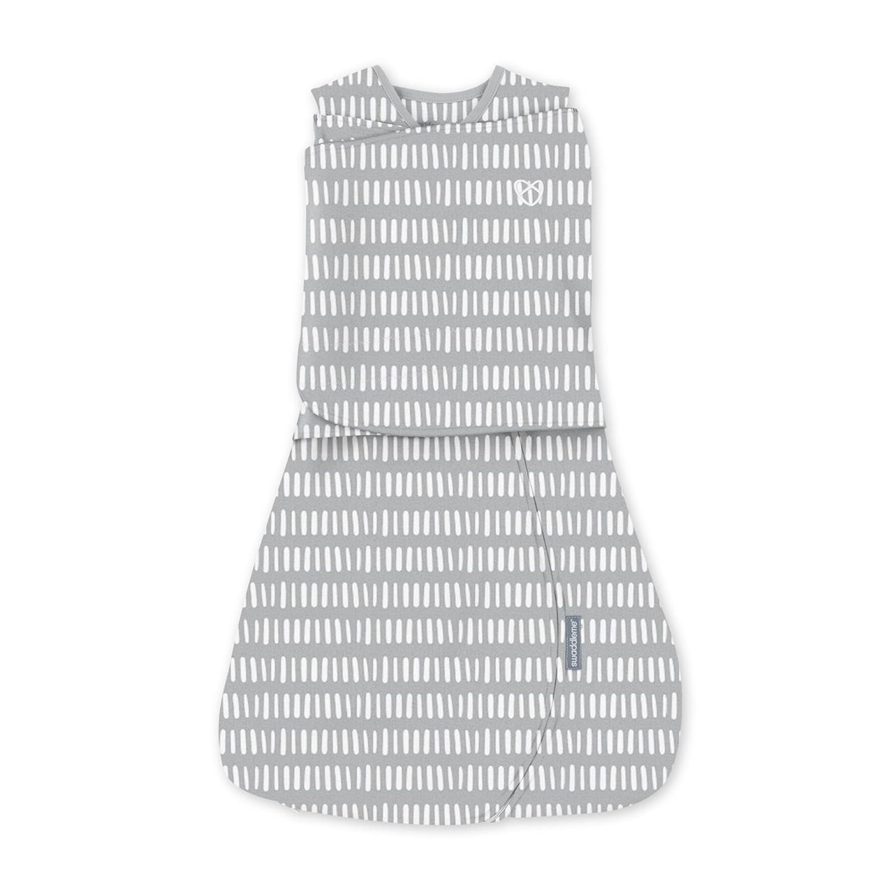 SwaddleMe - Ingenuity Arms Free Convertible Baby Swaddle - 3-6m - 1pk - Dashed Lines