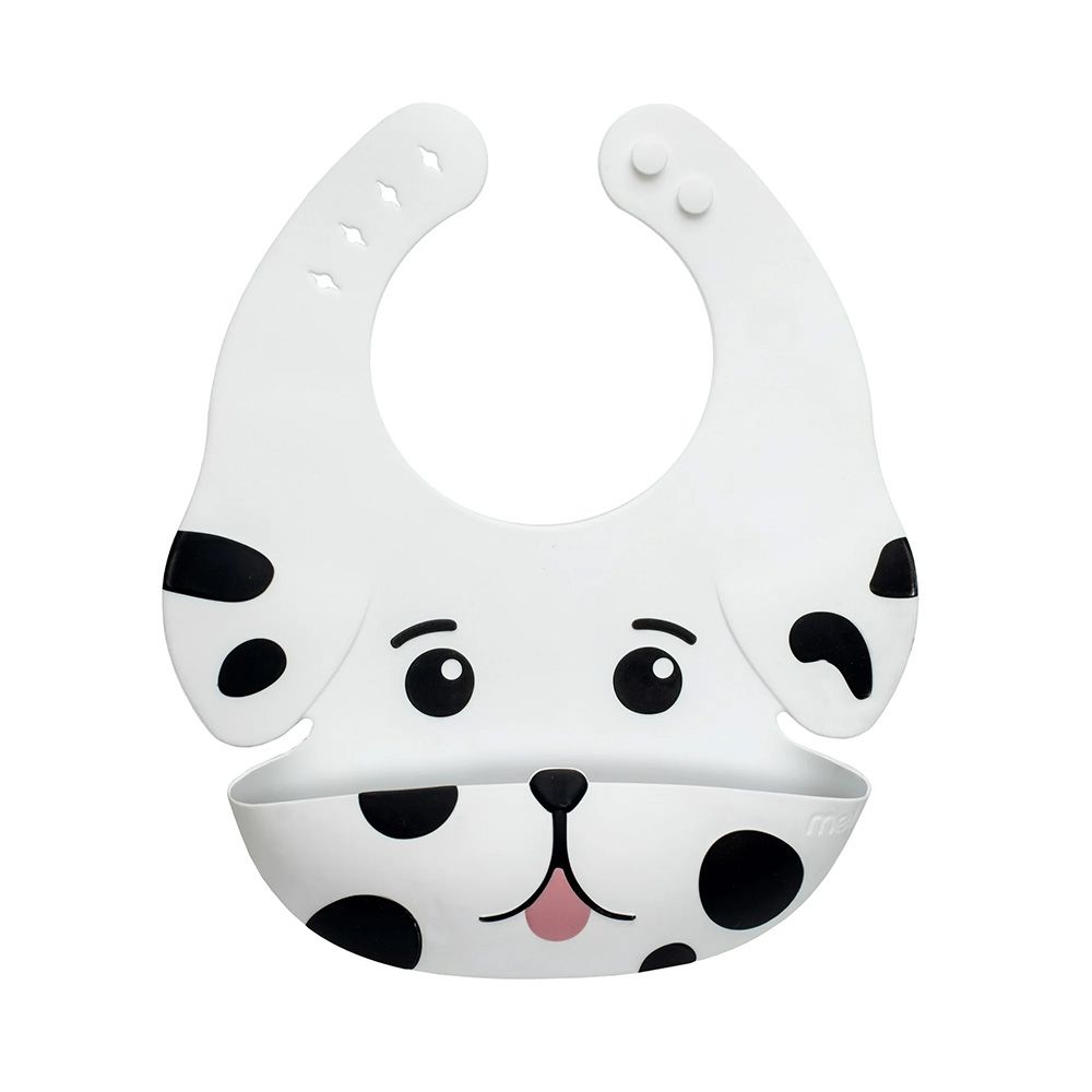 Melii - Silicone Bib - Dog Dalmation