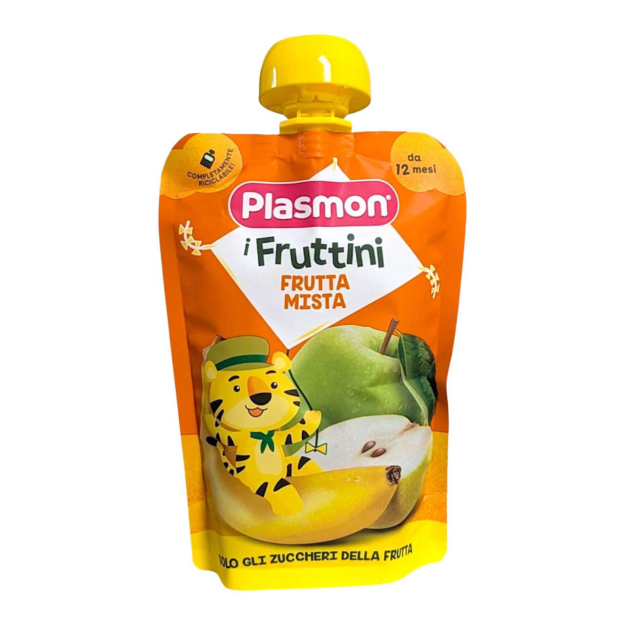 Plasmon - Fruttini 130g Frutta Mista Apple, Banana