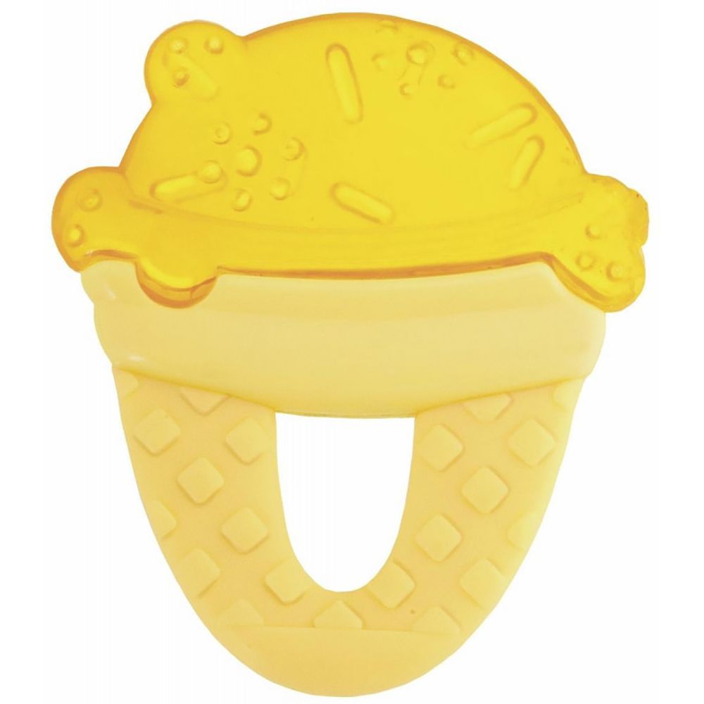 Chicco - Fresh Relax Ice Cream Teether 4+m - Yellow