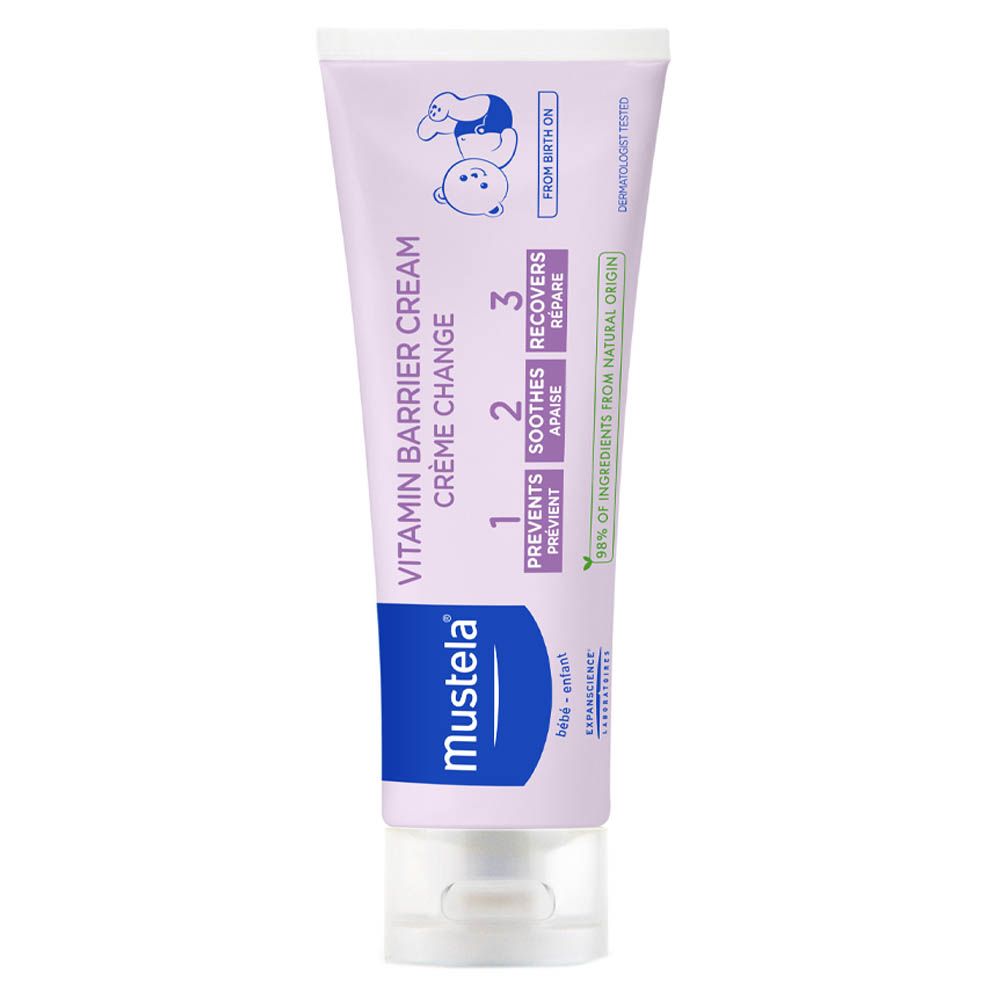 Mustela - 123 Vitamin Barrier Cream 100ml