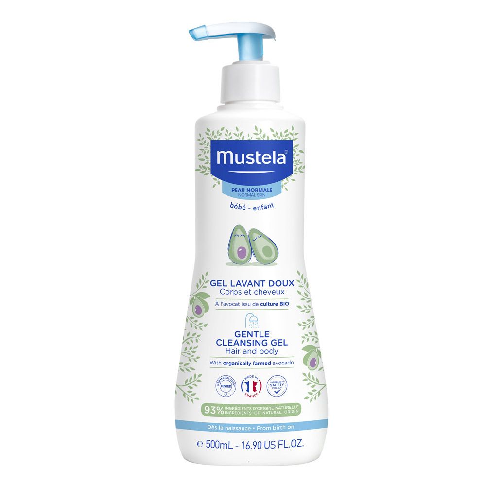 Mustela -Normal Skin - Gentle Cleansing Hair and Body Gel 500ml