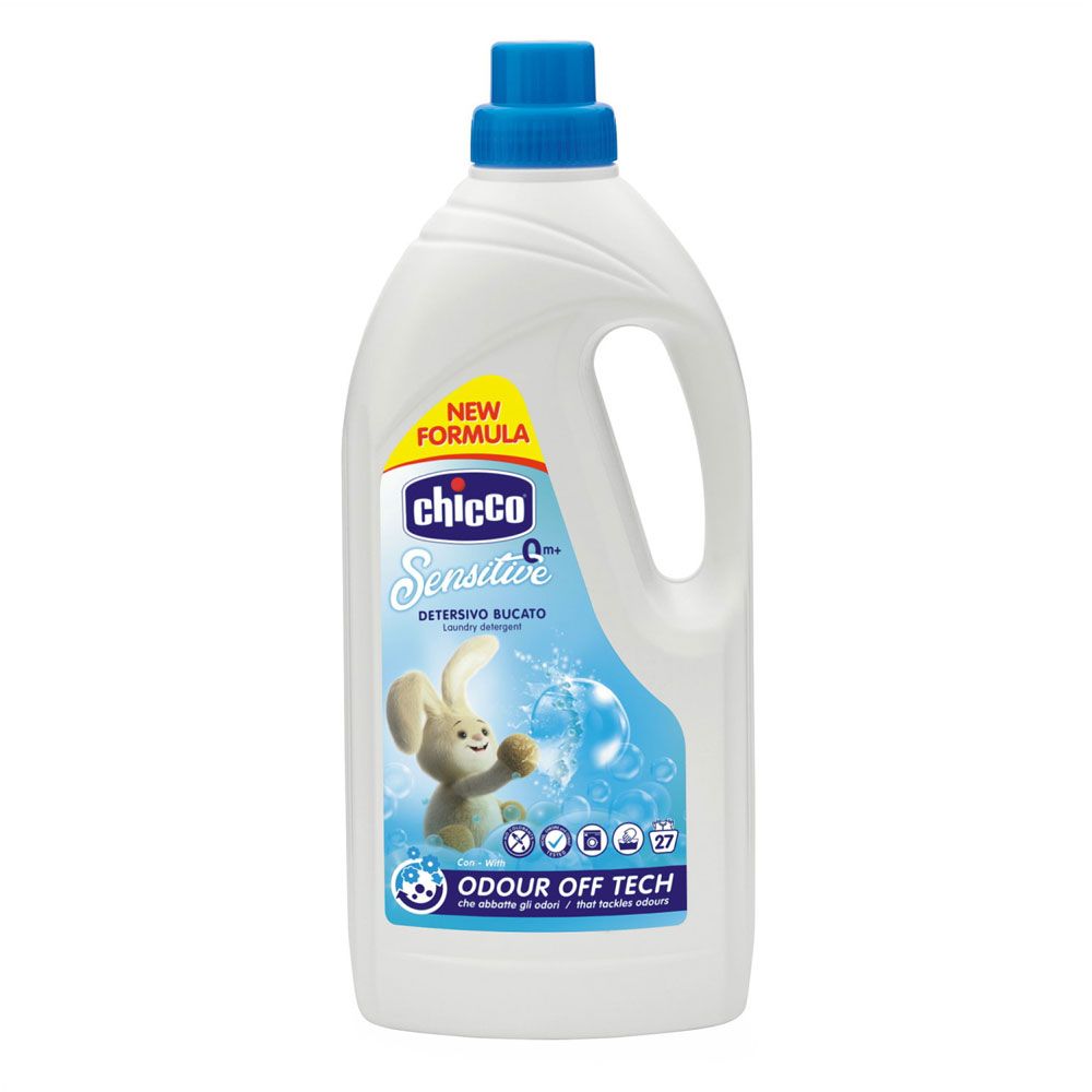 Chicco Sensitive Laundry Detergent with New Formula 1.5L 0m+