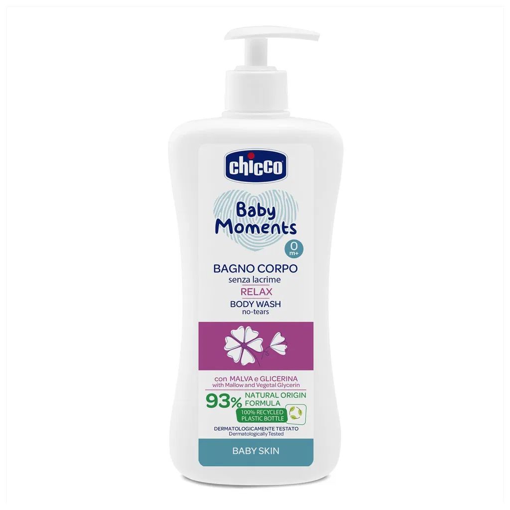 Chicco Baby Moments Bath Shampoo No-Tears Relax - 500ml