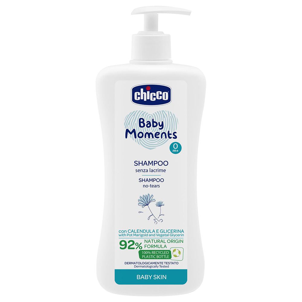 Chicco - Baby Moments Shampoo No-Tears - 500ml