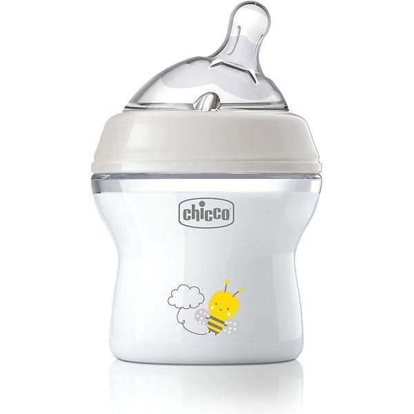 Chicco - Naturalfeeling Feeding Bottle 150ml Slow flow 0M+ Plastic - White