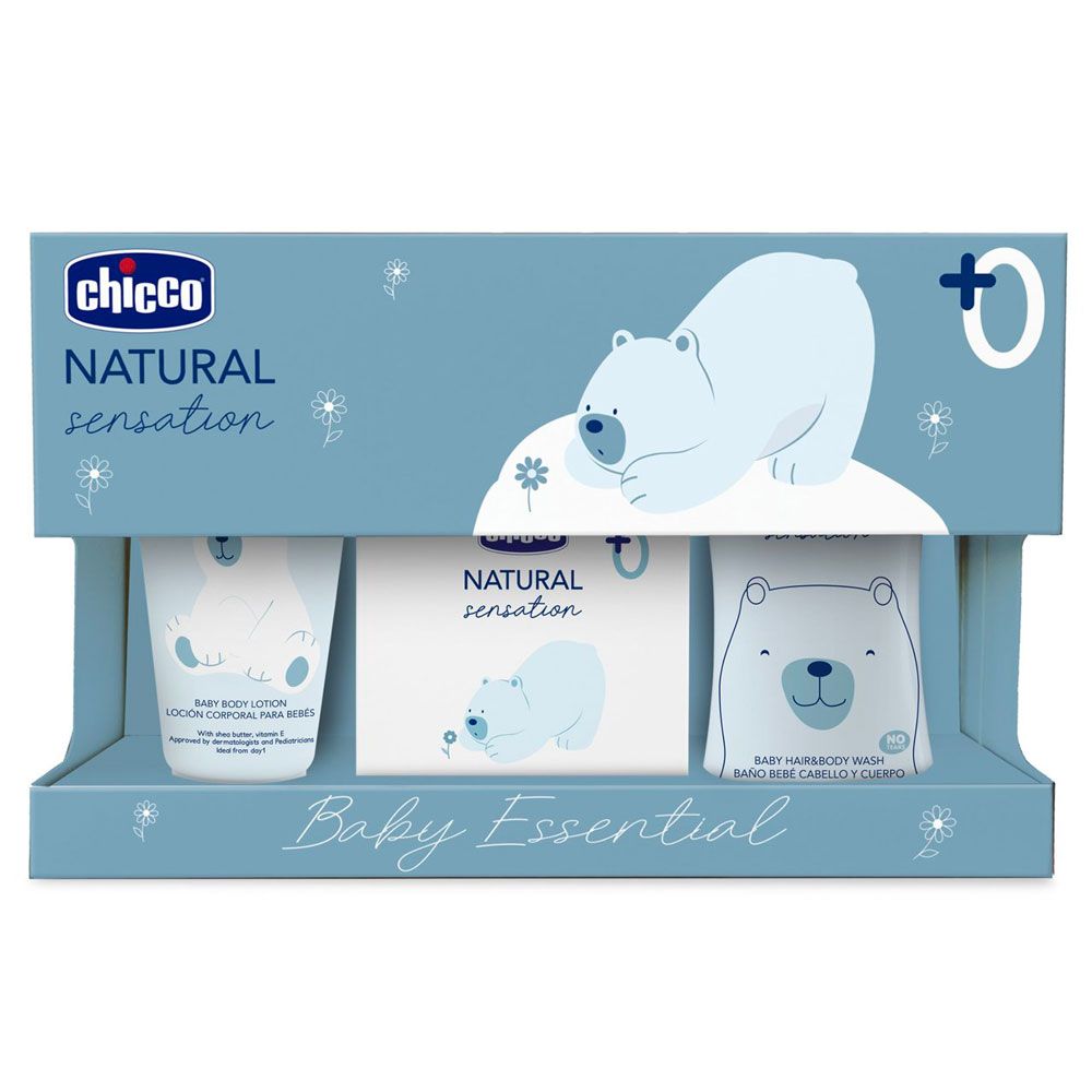 Chicco - Baby Cosmetic Set Natural Sensation - Baby Essential