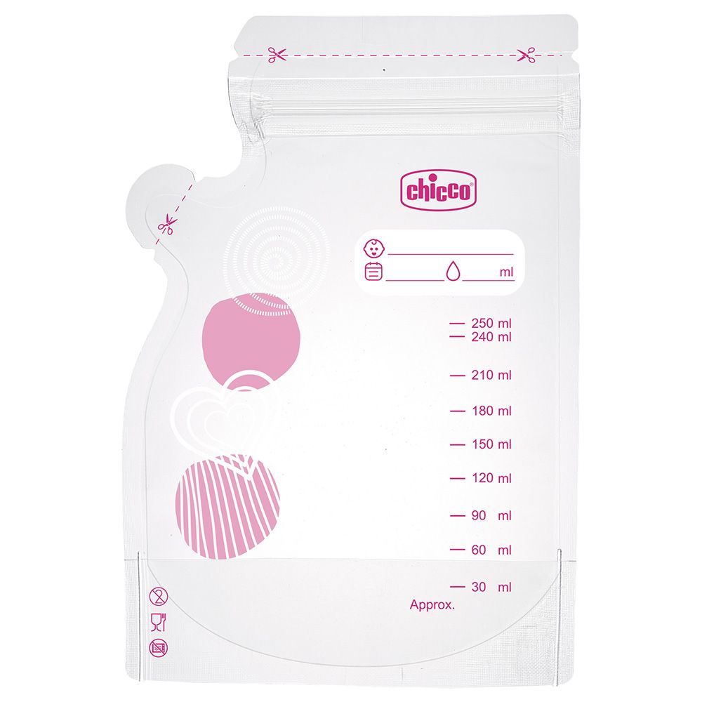 Chicco - Breastmilk Storage Bags 30pcs
