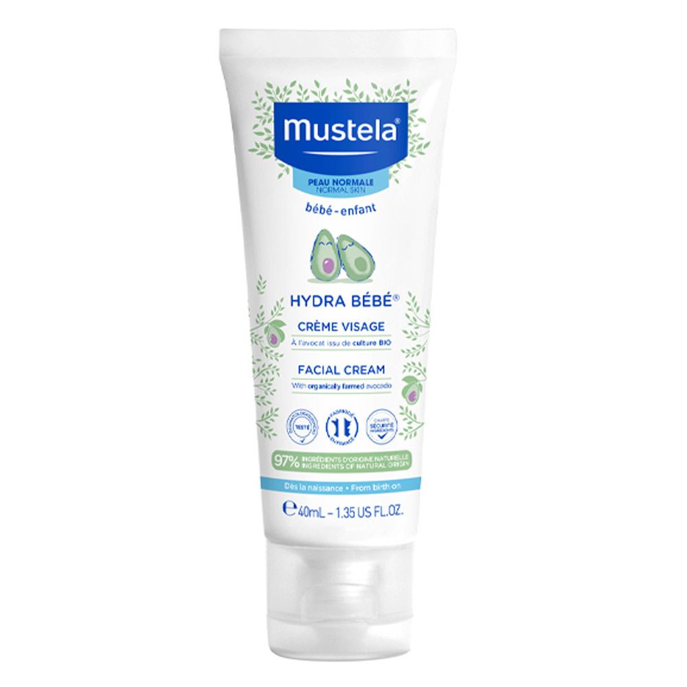 Mustela -Normal Skin - Baby Facial Cream - 40ml