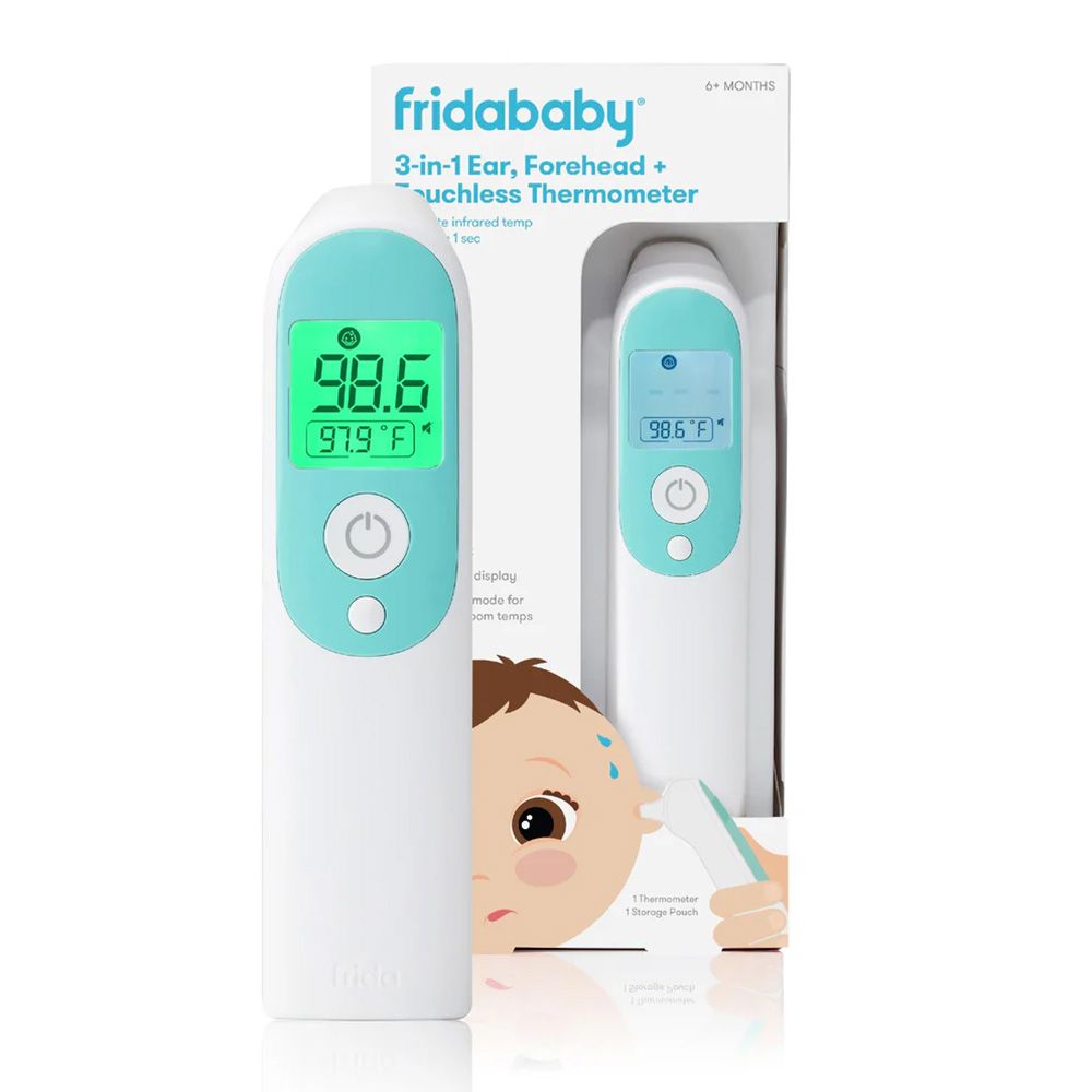 FridaBaby - 3-In-1 Ear, Forehead + Touchless Thermometer