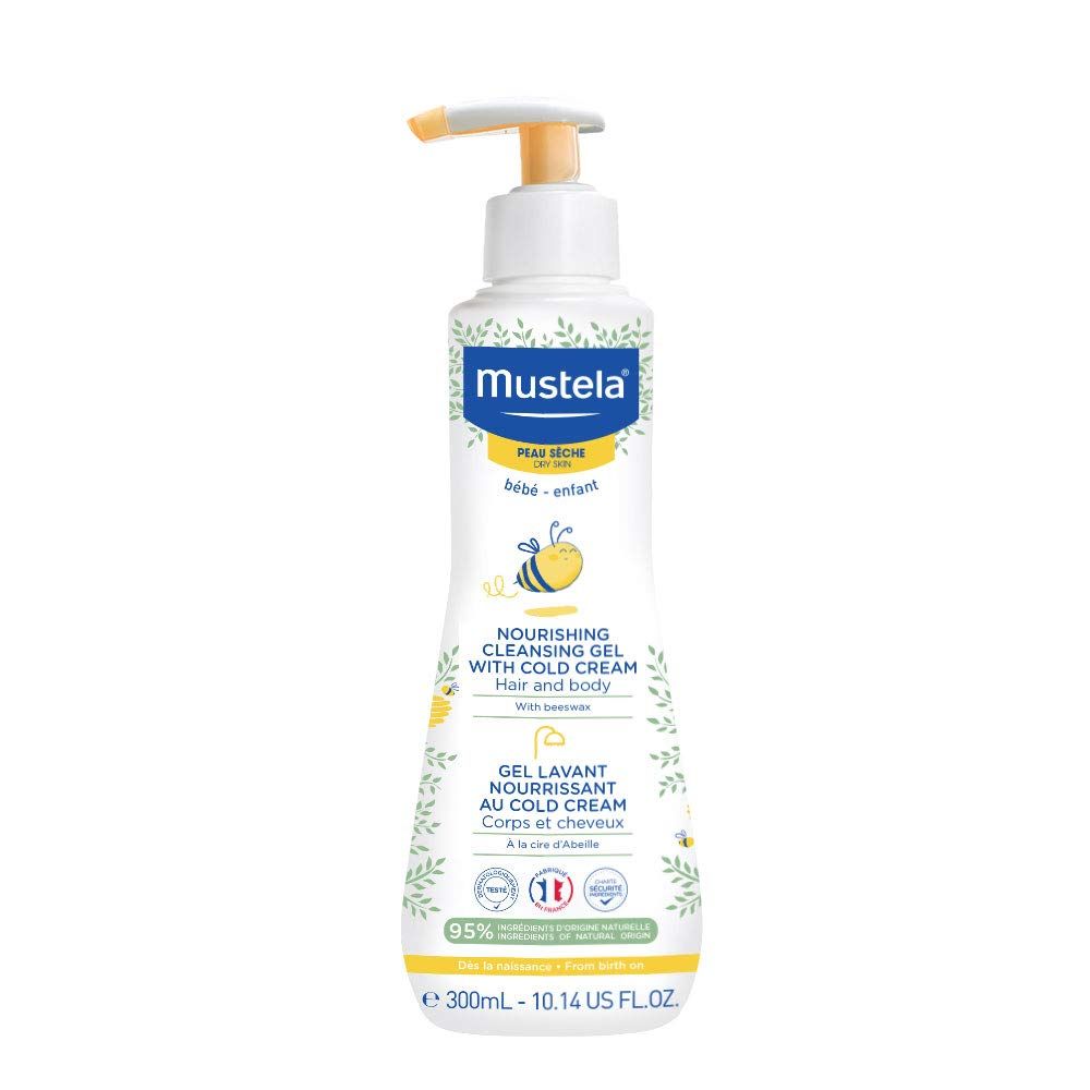 Mustela- Dry Skin - Nourshing Cleansing Gel with Cold Cream 300 ml