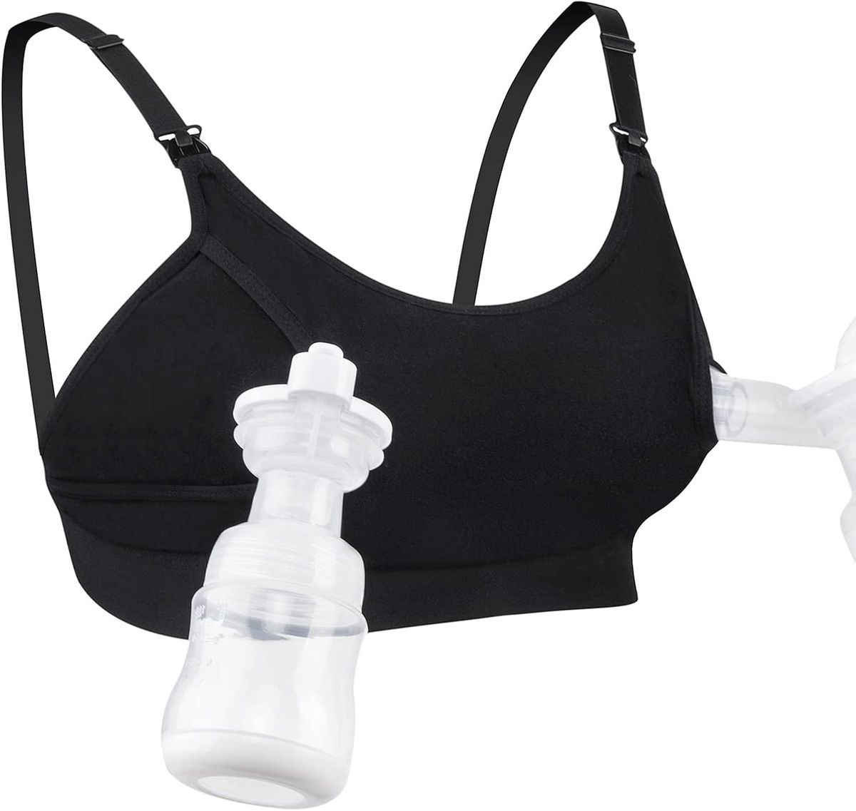 Momcozy - Hands Free Pumping Bra XL - Black
