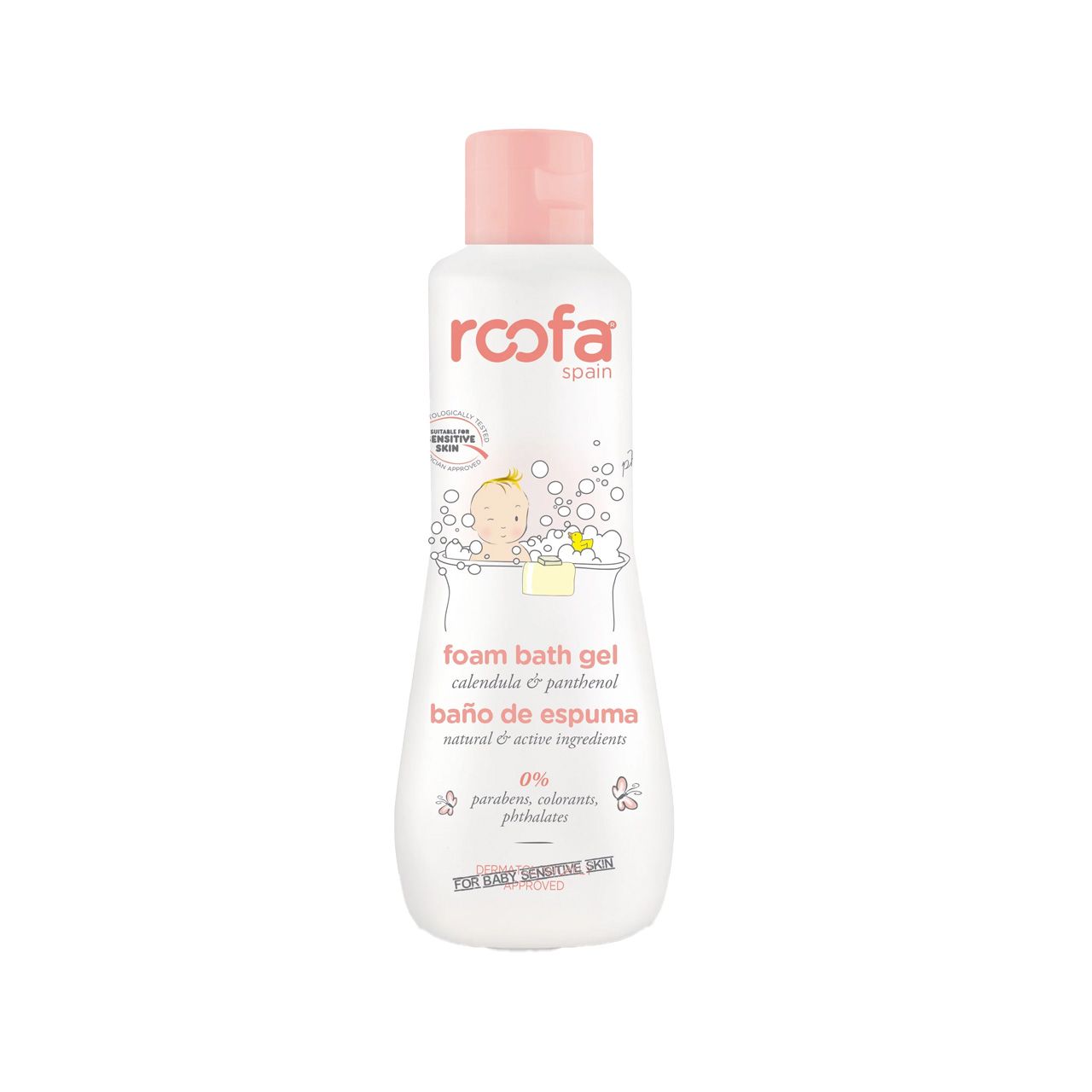 Roofa - Foam Bath Gel Calendula & Panthenol