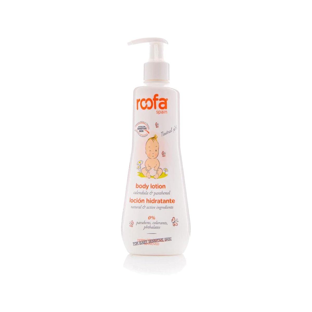 Roofa - Body Lotion Calendula & Panthenol - 300 ml