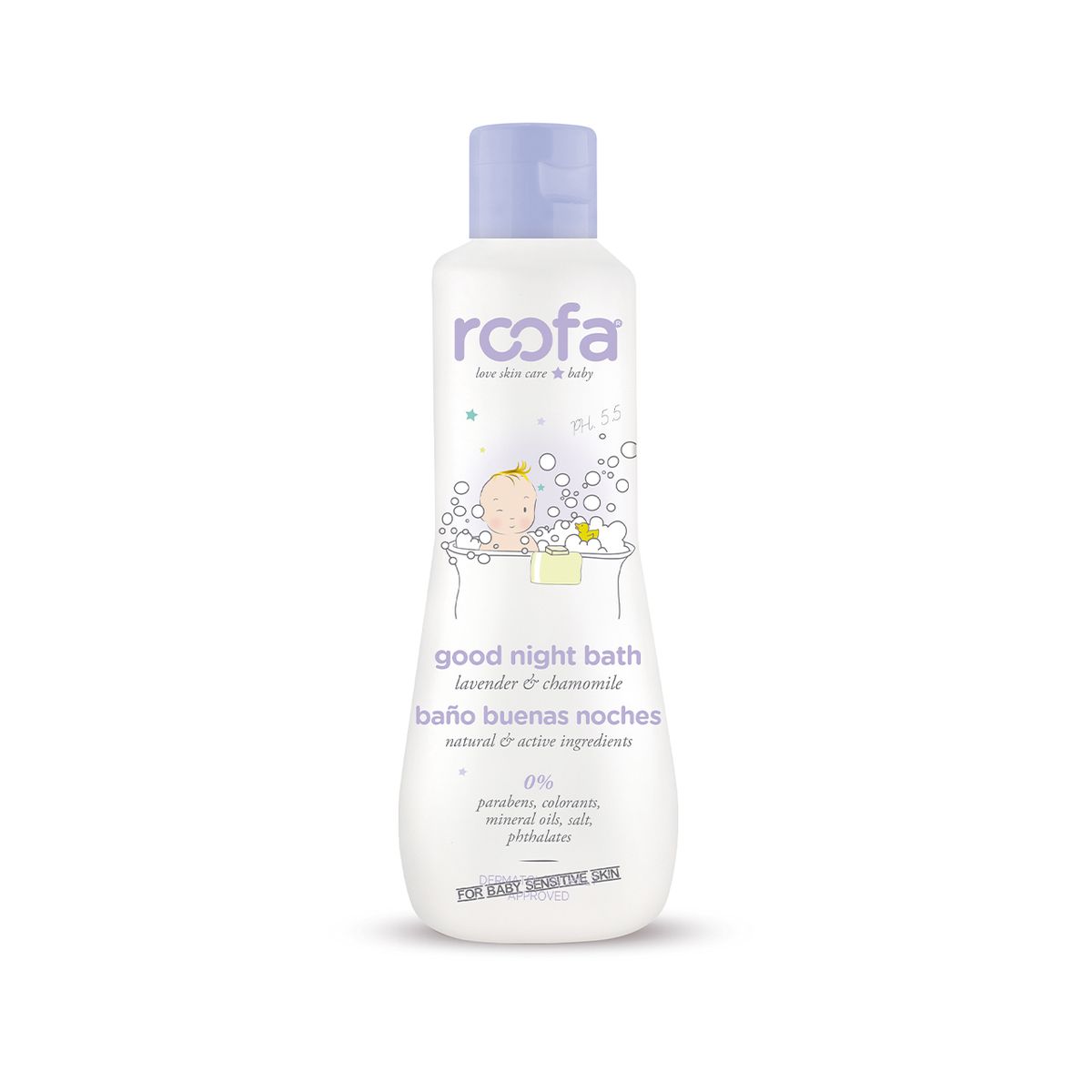 Roofa - Good Night Bath Gel Lavender Chamomile - 200ml