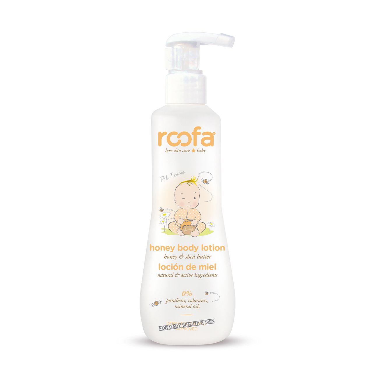 Roofa - Hony Lotion Hony & Shea Butter -200ml