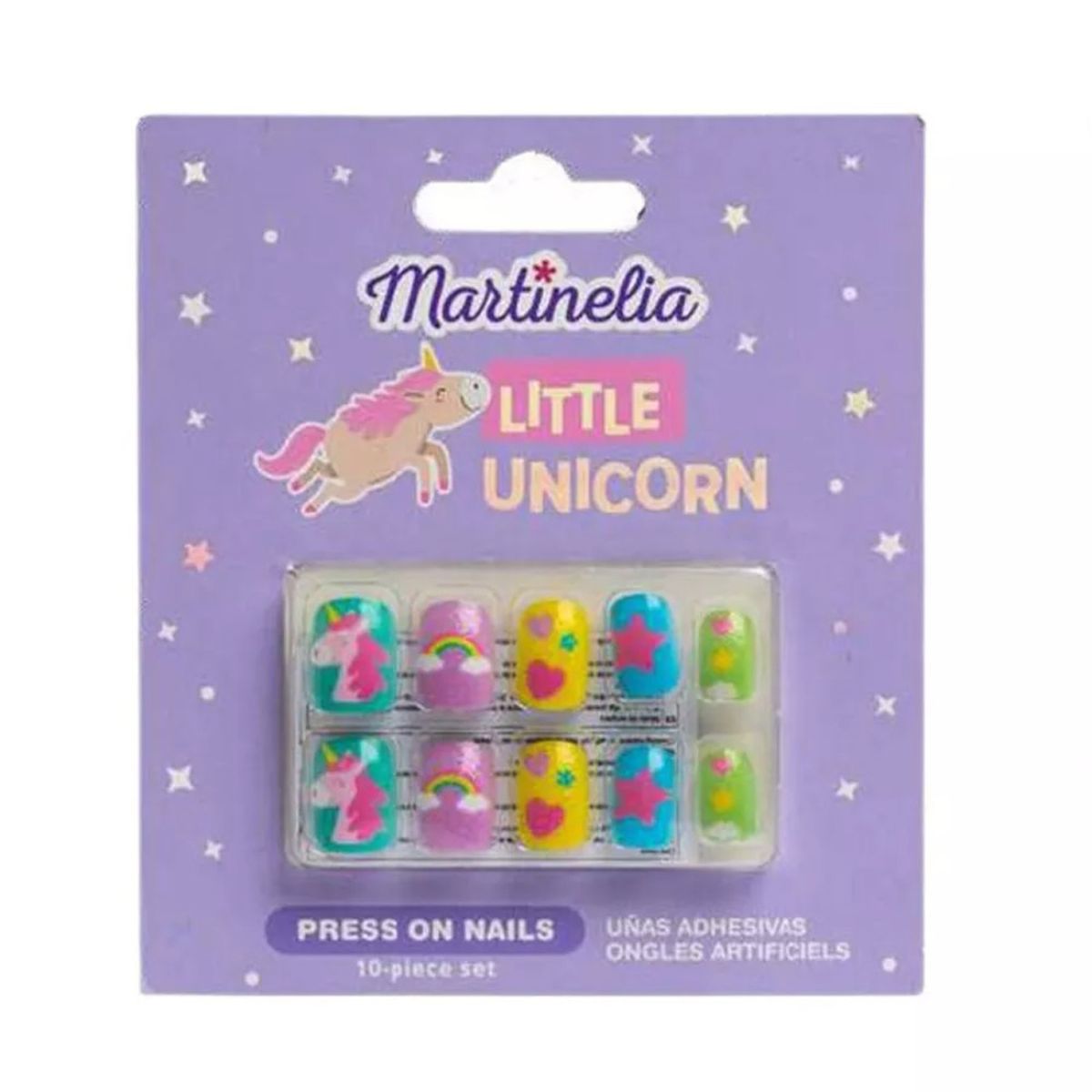Martinela - Little Unicorn Press On Nails - 10Pcs