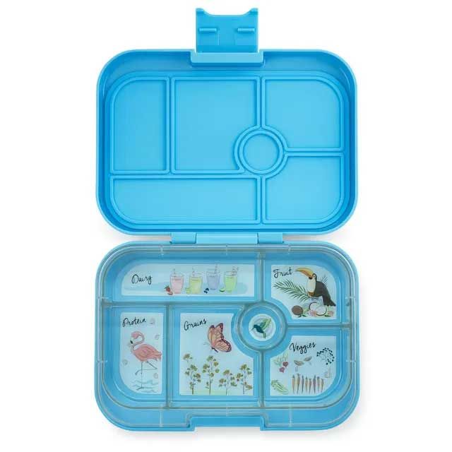 YUMBOX - Original 6 Compartments Nevis Blue Lunchbox