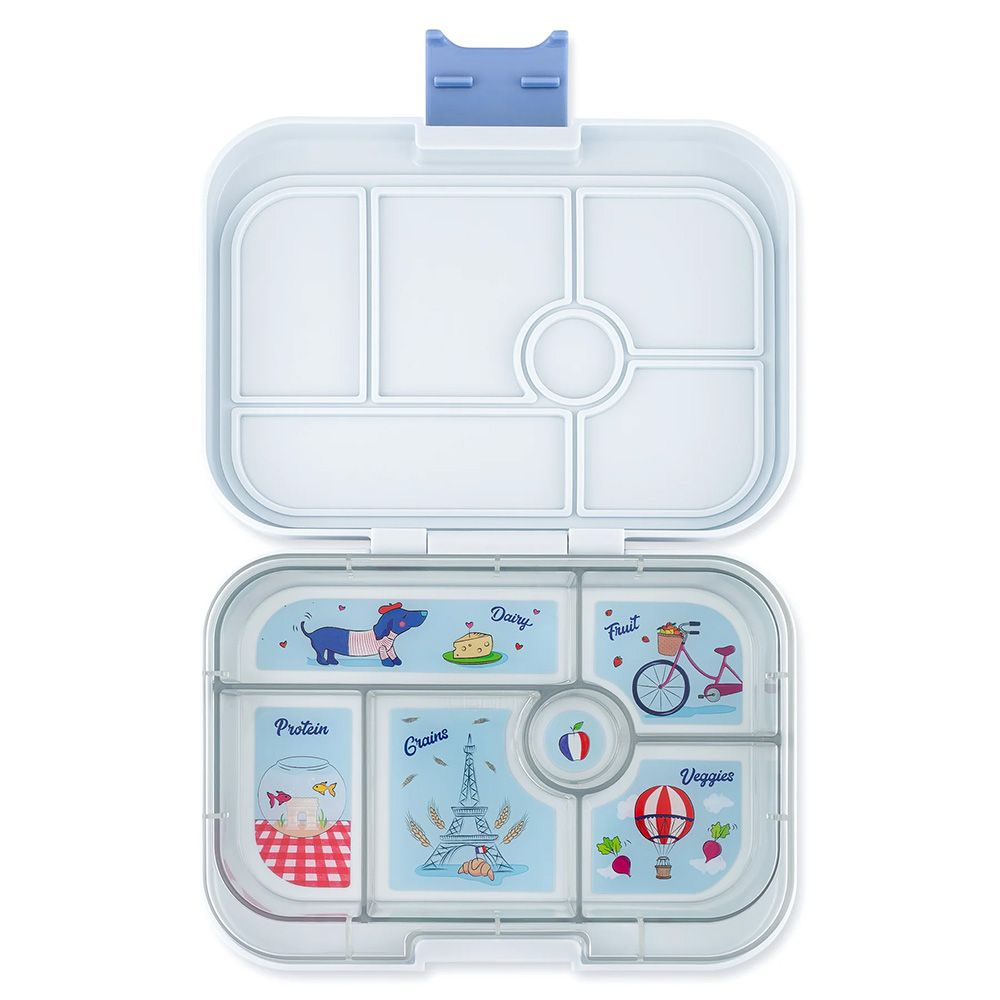 YUMBOX - Original Paris 6 Compartments  HAZY GRAY Lunchbox