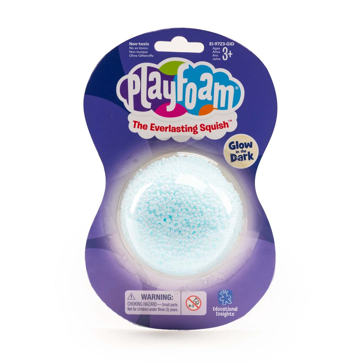 Educational Insights - Playfoam - Glow In The Dark - Blue