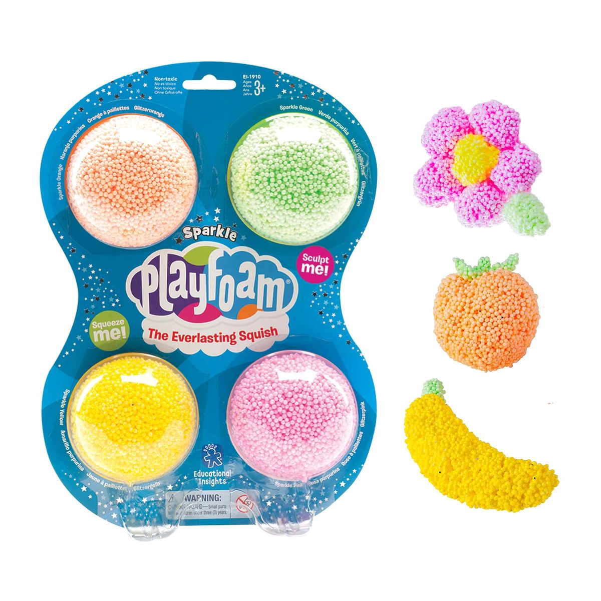 Educational Insights - Playfoam The Everlasting Squish - Sparkle
