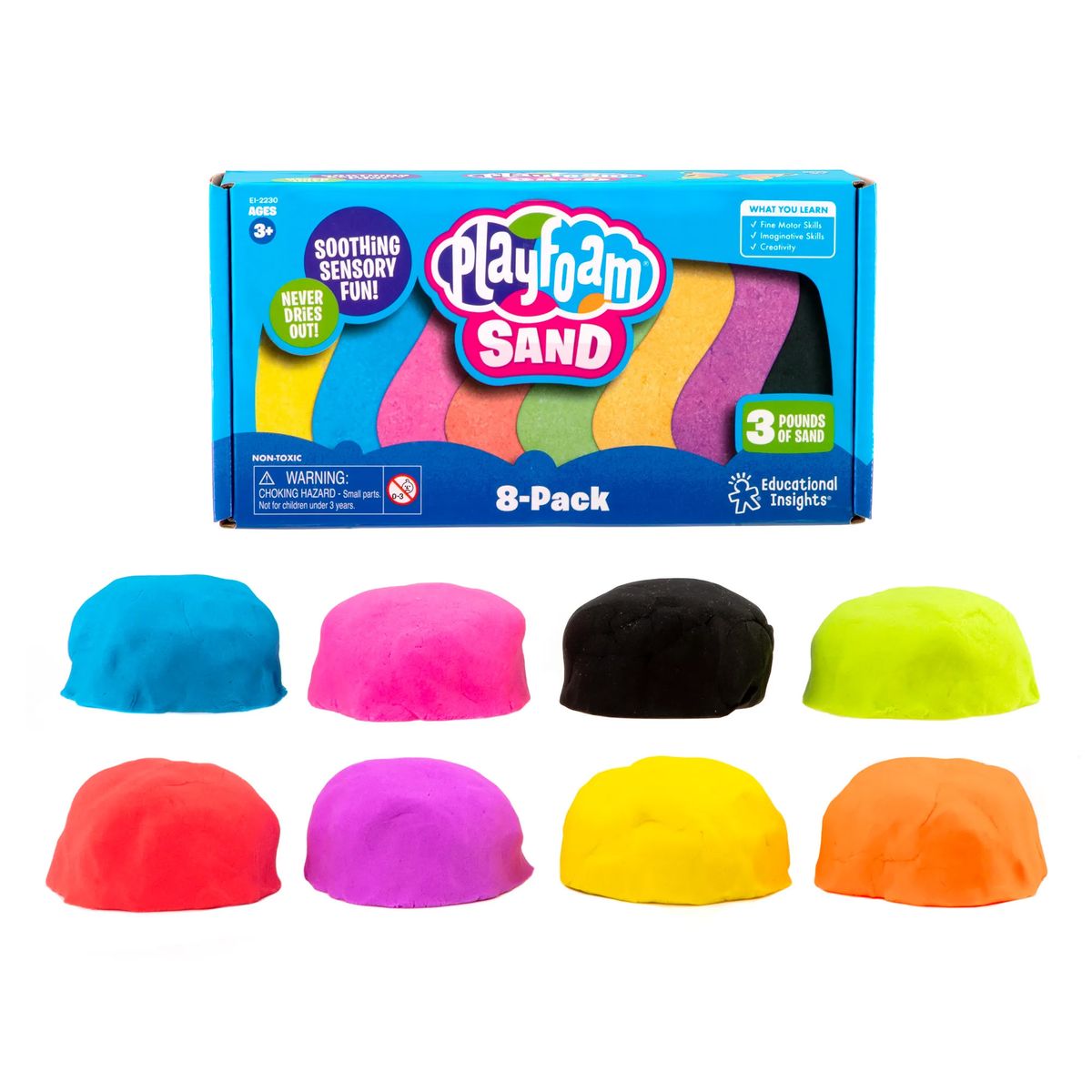 Educational Insights - Playfoam Sand 8-Pack