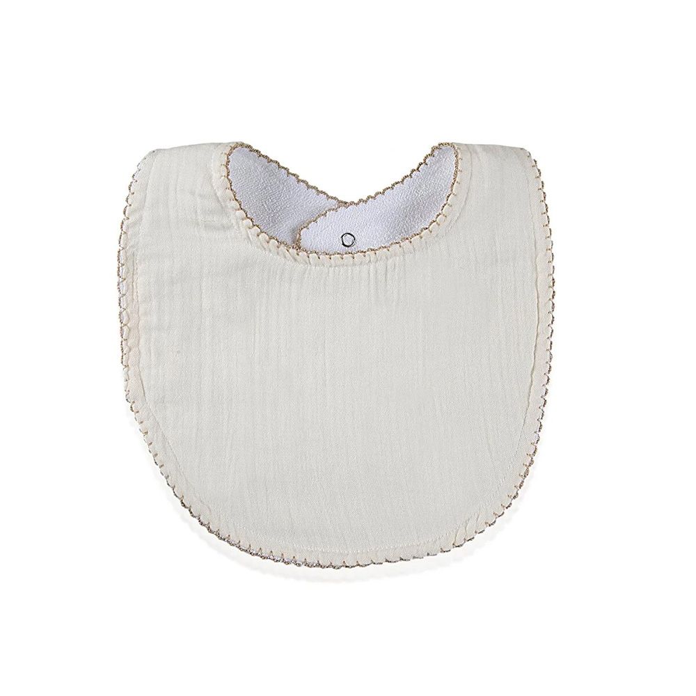 BabyJem - Baby Muslin Bib - Grey