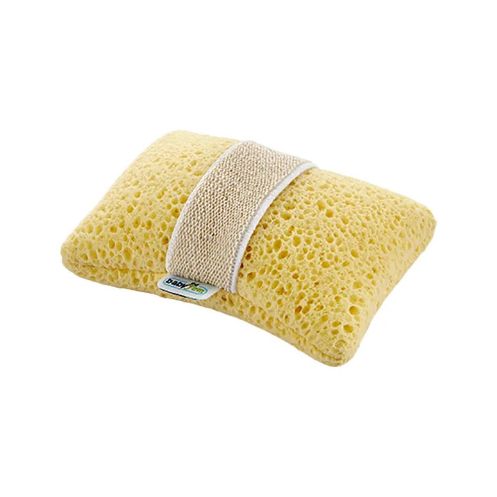 Babyjem - Bath Sponge w/ Holder - Yellow