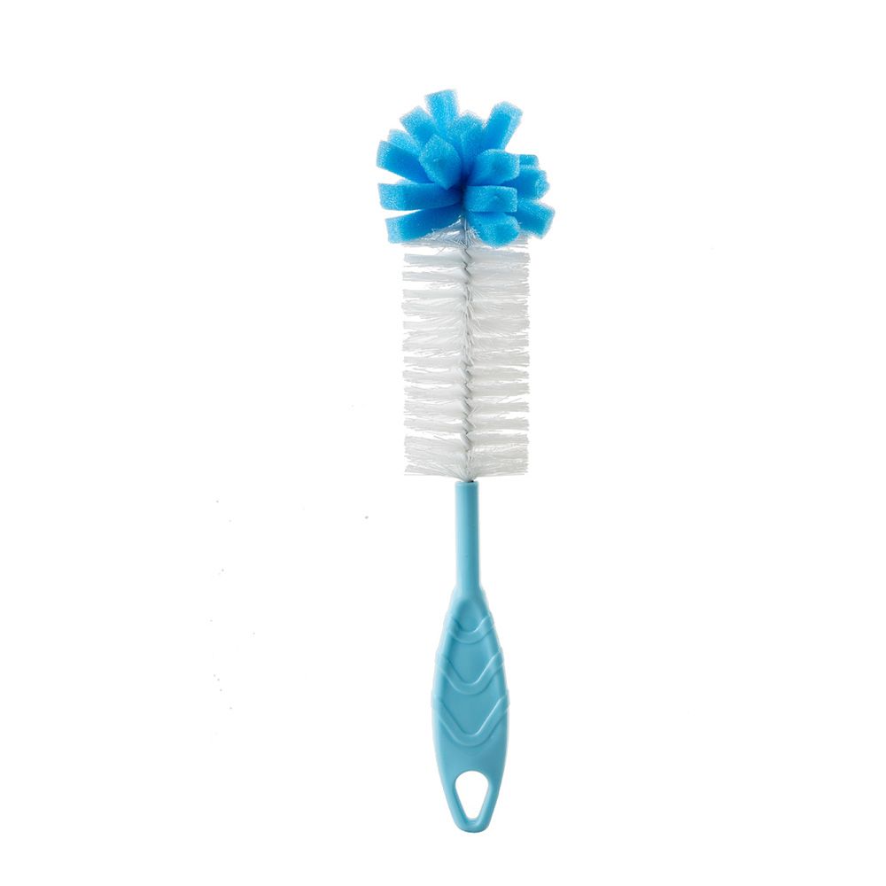 BabyJem - Sponge Bottle Cleaning Brush - Blue