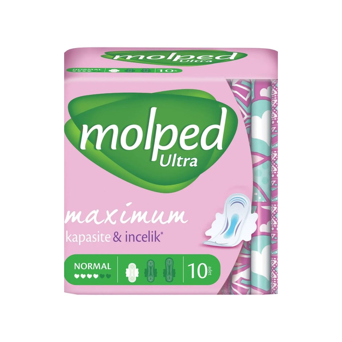 Molped - Ultra Maximum Capacity & Thinness Normal 10 Pads