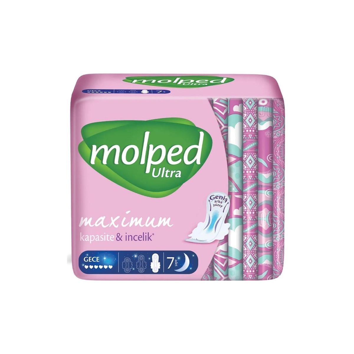 Molped - Ultra Maximum Capacity & Thinness Extra Long 7 Pads