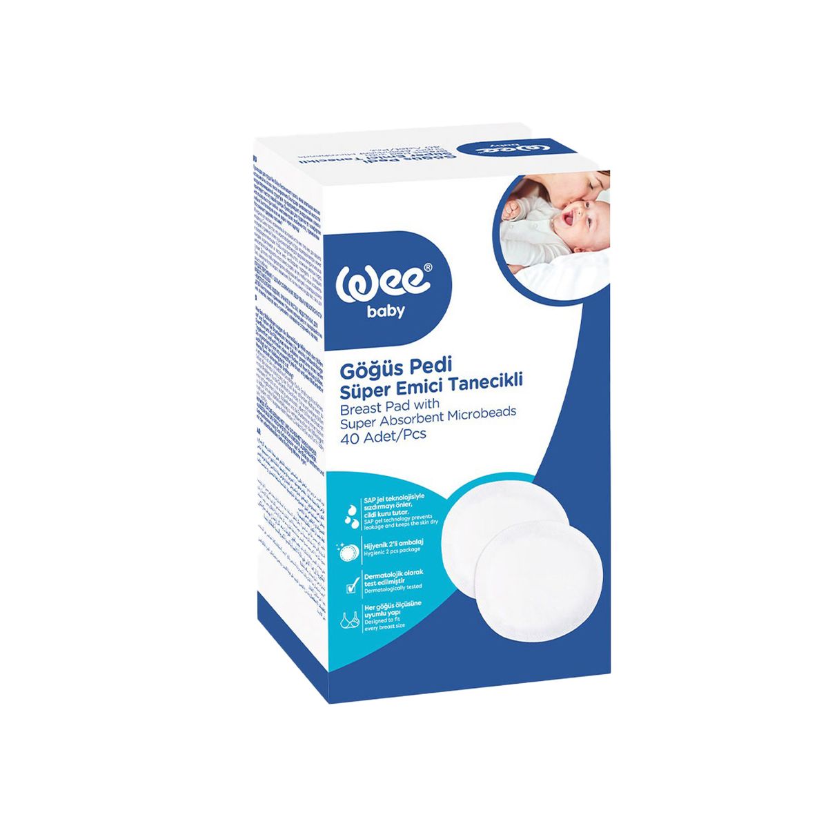 Wee Baby - Classic Breast Pad - 40 Pads