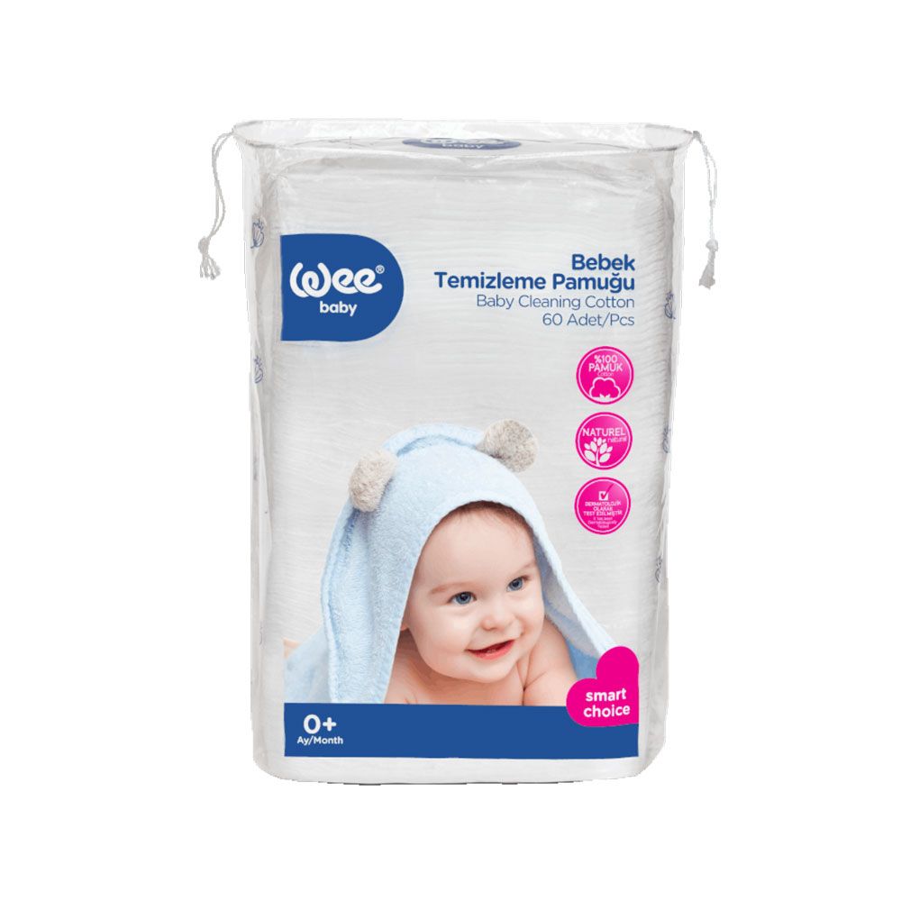 Wee Baby - Baby Cleaning Cotton - 60