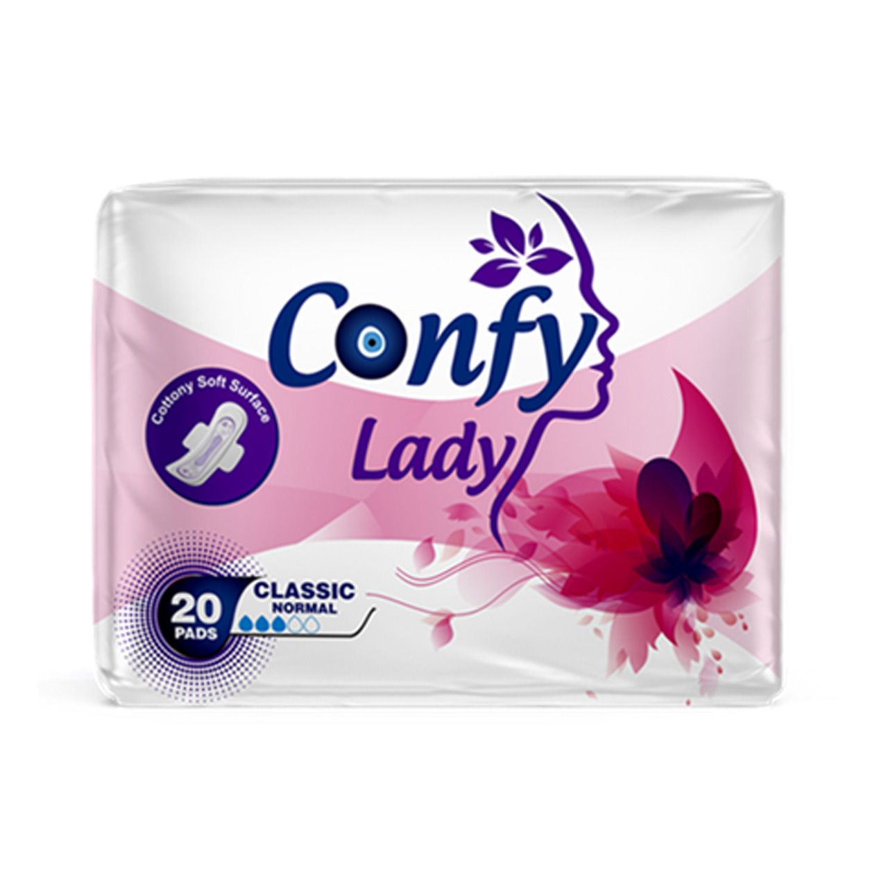 Confy - Lady - Classic Normal - 20 Pads