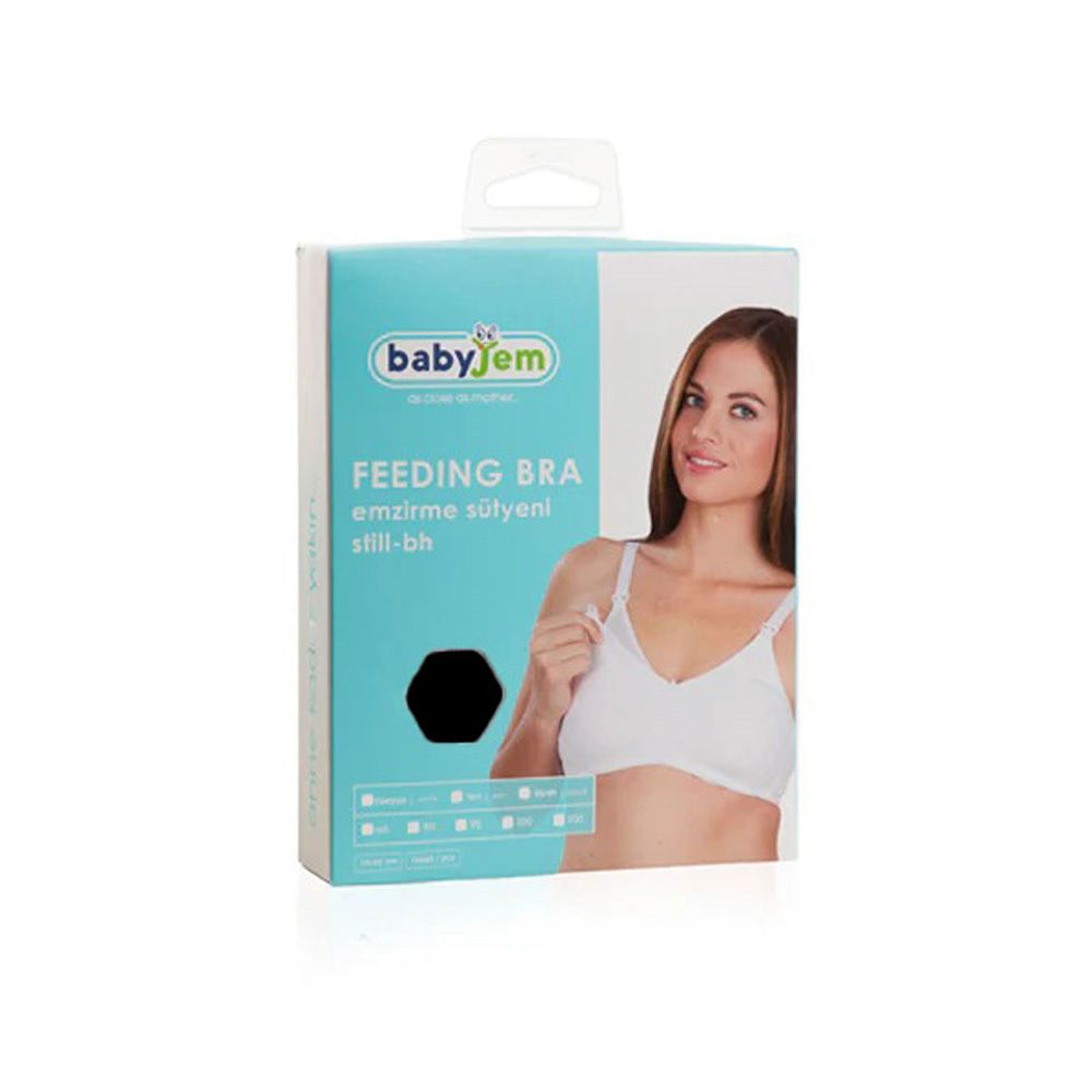 BabyJem - Feeding Bra Black - Size 105