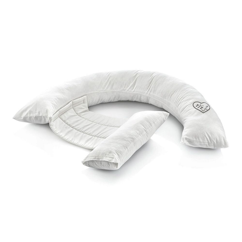 BabyJem - Pregnancy Back Support & Feeding Pillow - ECRU