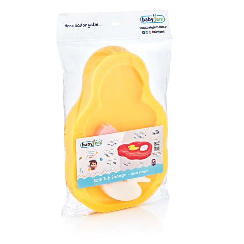 BabyJem - Bath Sponge - yellow