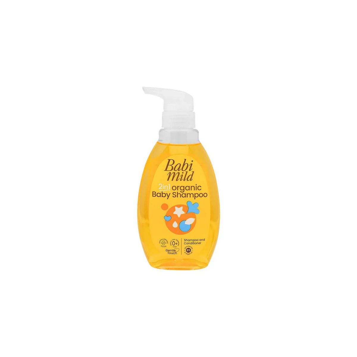 Babi Mild - 2in1 Organic Baby Shampoo - 380ml