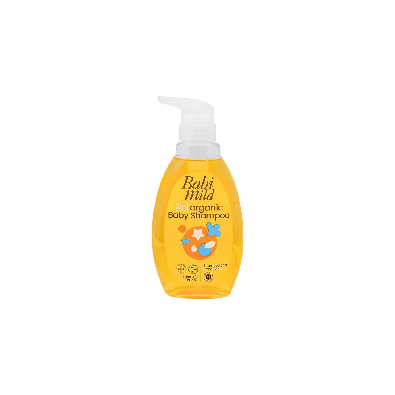 Babi Mild - 2in1 Organic Baby Shampoo - 380ml