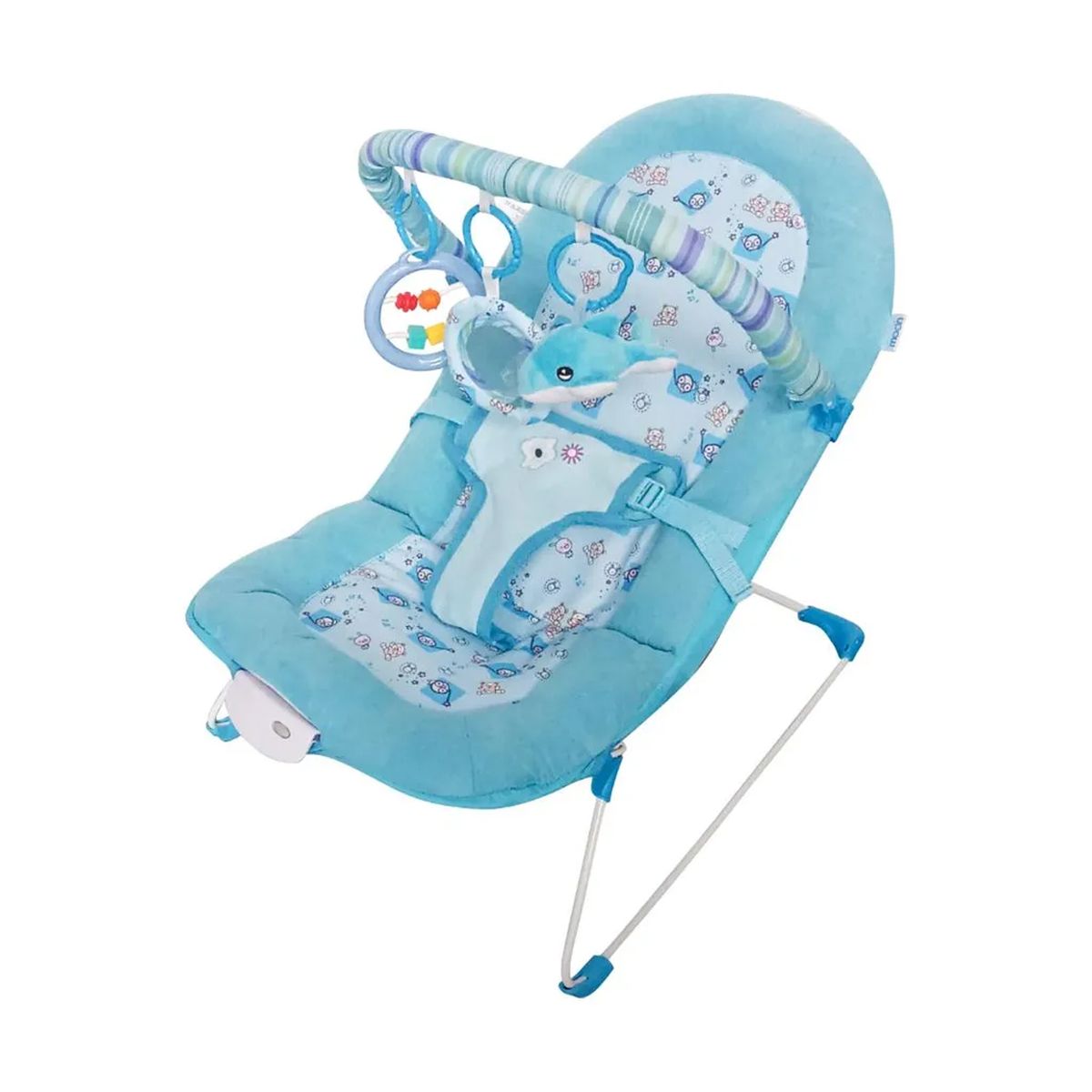 Moon - Hop Hop Portable Soothing Bouncer - Blue