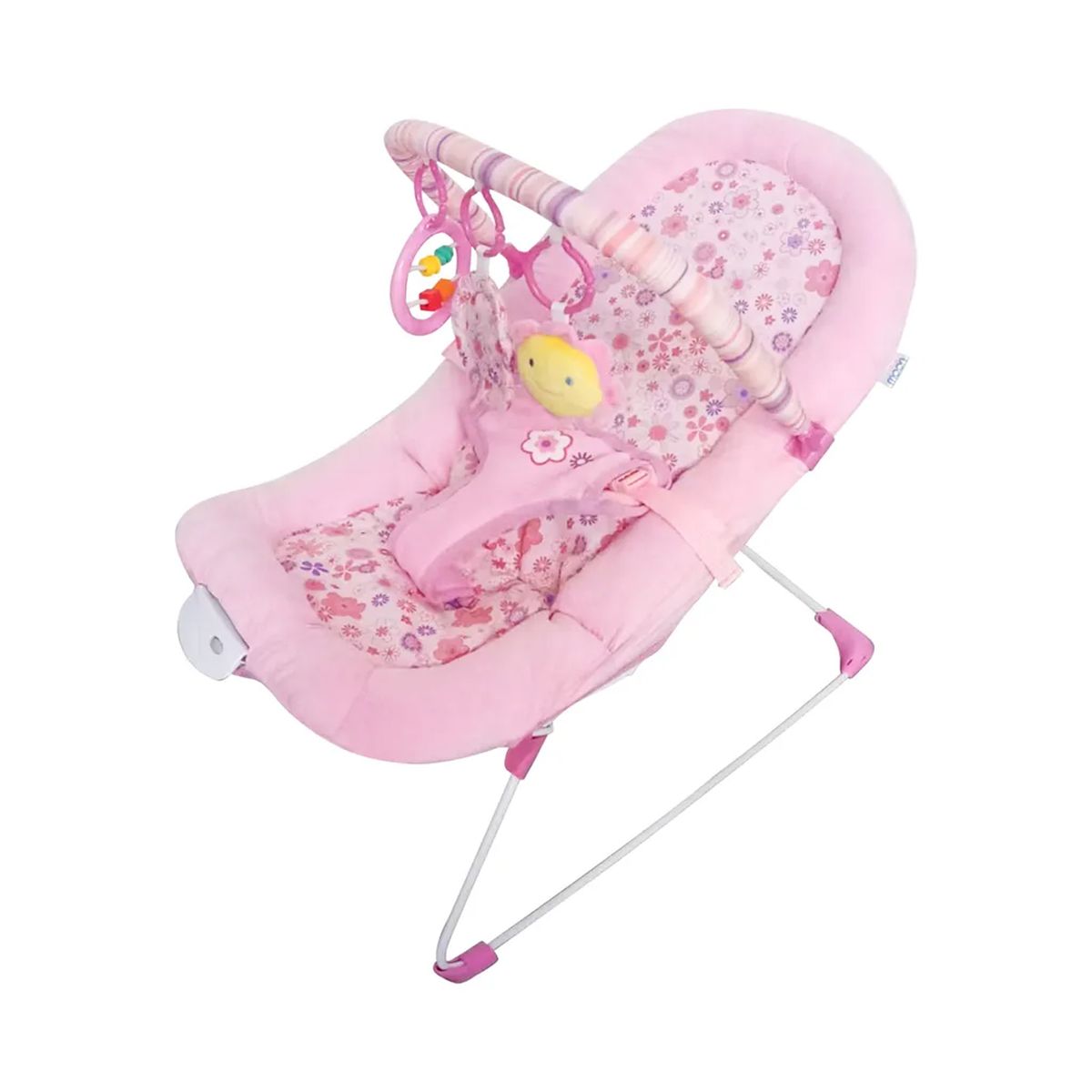 Moon - Hop Hop Portable Soothing Bouncer - Pink