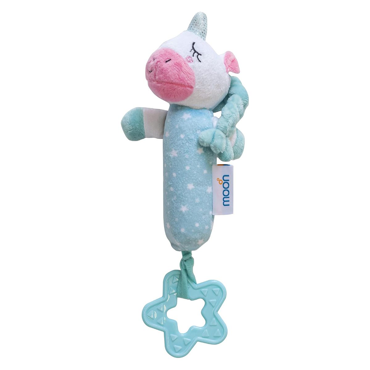 Moon - Soft Rattle Toy - Unicorn