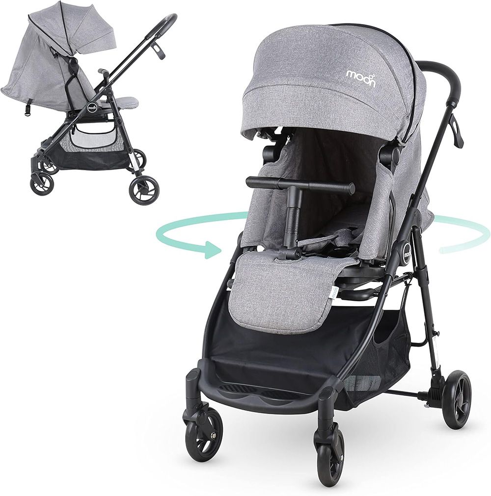 Moon - Revo 360 Rotating Stroller - 0-3 years - Gray